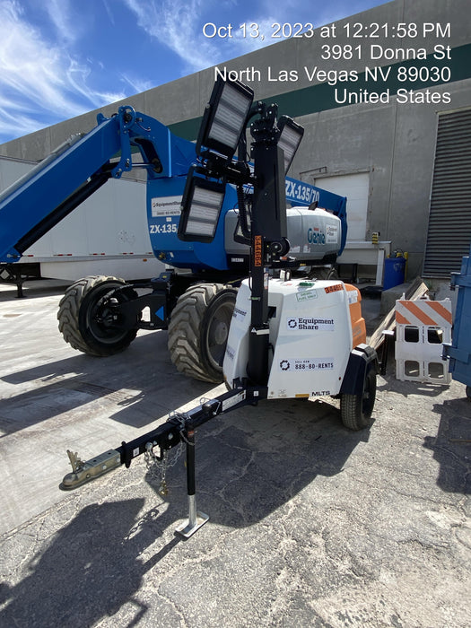 2023 Generac MLT2 Diesel, Flex Switch 120V Input, Powerzone Controller, (4) 320W LED Lights, 4kW Generator, 39.9 Gal Fuel Tank, 2" Ball, T3