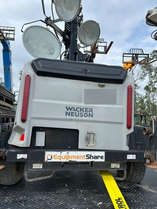 2018 Wacker Neuson LTV6L-MH Wacker Neuson LTV6L Mobile Light Tower w/Fuel Level Sensor Installed