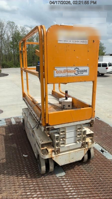 Custom Equipment HB-1430 Hy-Brid Scissor Lift
Platform capacity up to 670 lbs
Working height up to 20 ft
Weighs under 1,700 lbs
Non-marking wheels