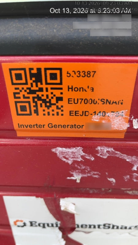 2025 HONDA EU7000ISNAN