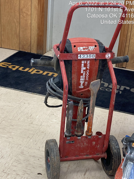 2019 HILTI TE 3000-AVR