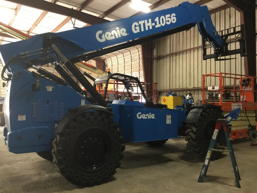 2017 Genie GTH-1056 Genie GTH1056, Solid Tires, 60" carriage, Open ROPS