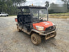 2021 Kubota RTV-X1140W-H Plastic Canopy, Windshield Acrylic Clear, LED Strobe Light, Wire Harness Kit, Back up Alarm
