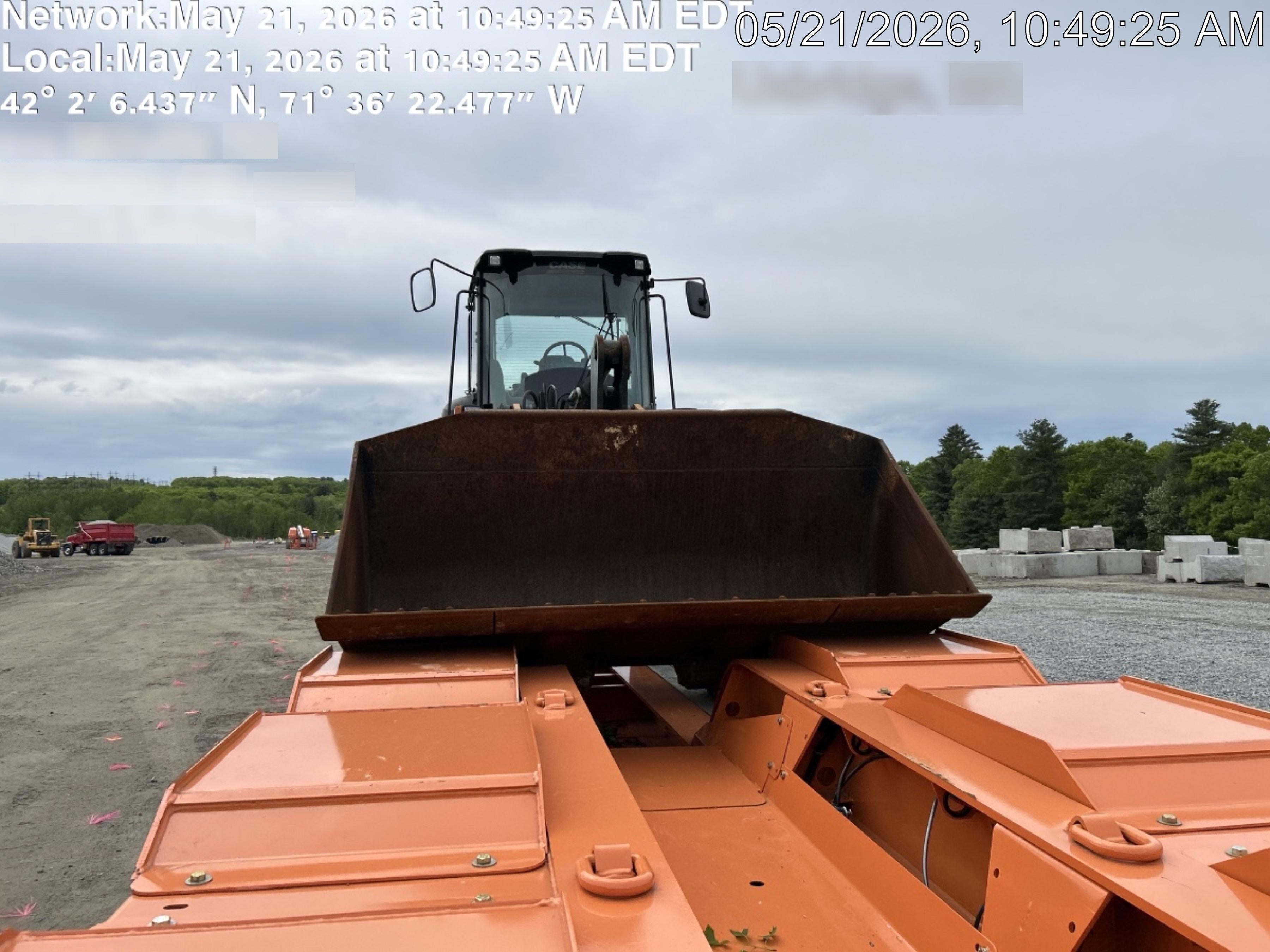 2019 Case 621G CLOSED CAB, 1 FUNCTION, JRB 416 STYLE HYD COUPLER