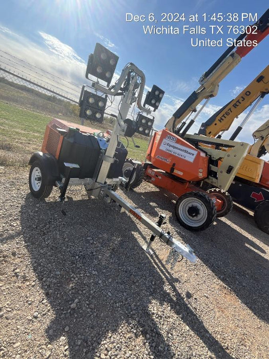 2024 Wanco WLTT-4MM4K Diesel, Deep Sea Controller, Shore Power Plug, Auto Start, (4) 350W LED Floodlights, 4kW Generator, 60 Gal Fuel Tank, 2" Ball, T3