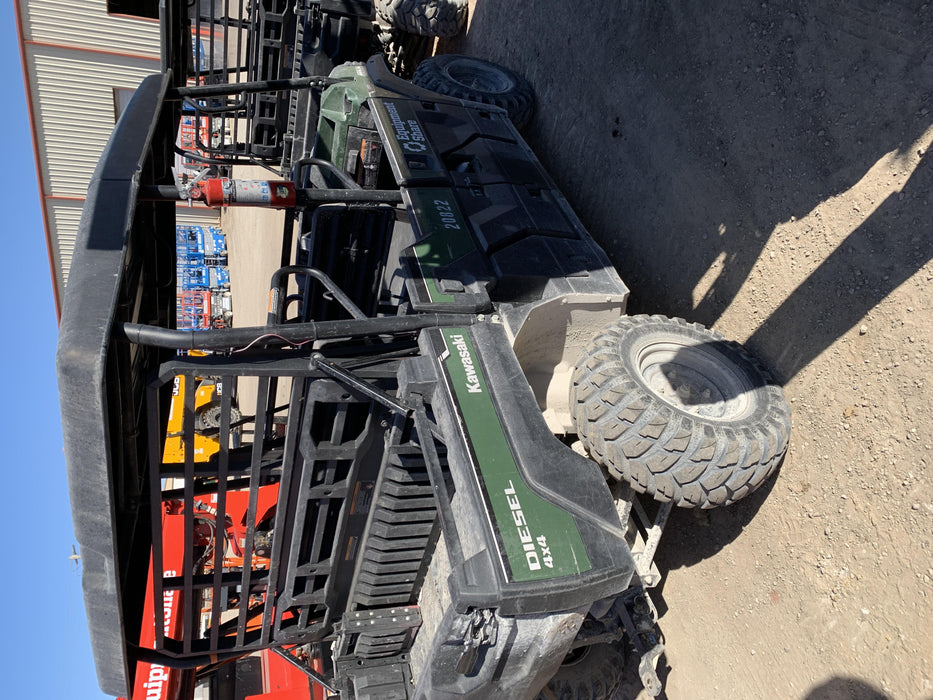 2018 Kawasaki MULE PRO-DX Kawasaki Mule 4x4 Diesel UTV w/Hard Top, Windshield, Beacon, Backup Alarm, ES Keypad/Hardware Installed