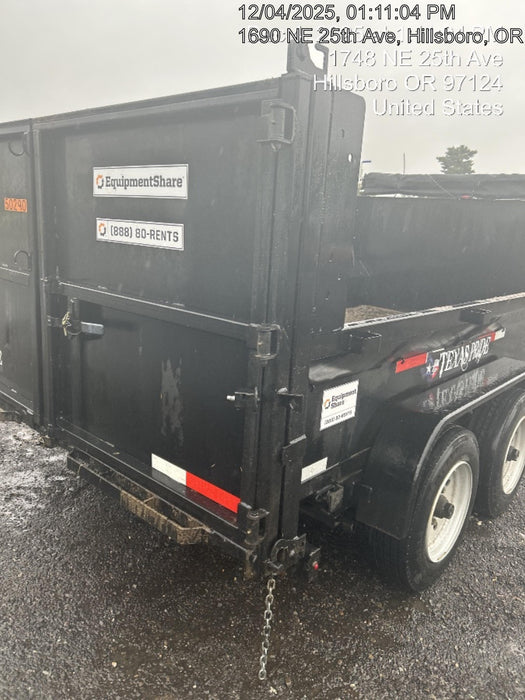 2025 TEXAS PRIDE TRAILERS DT714416KBP