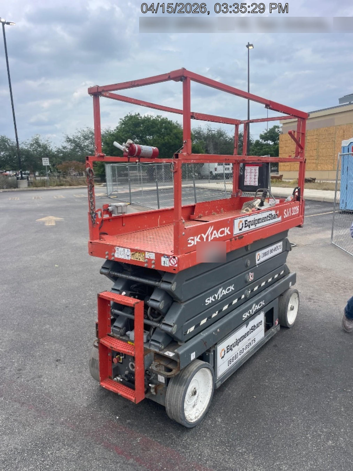 2019 Skyjack SJIII-3226 Standard w/Trojan Batteries