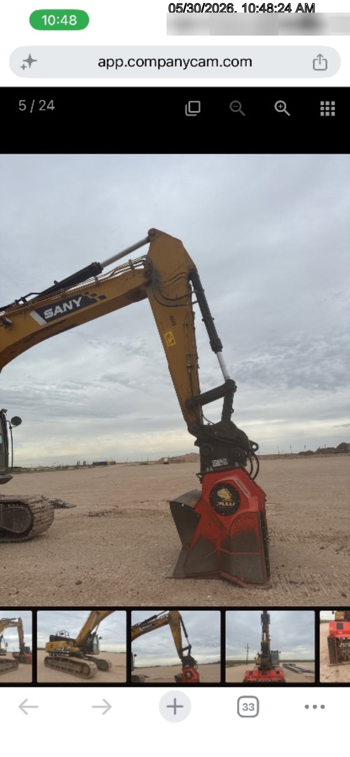 2019 SANY SY265C LC