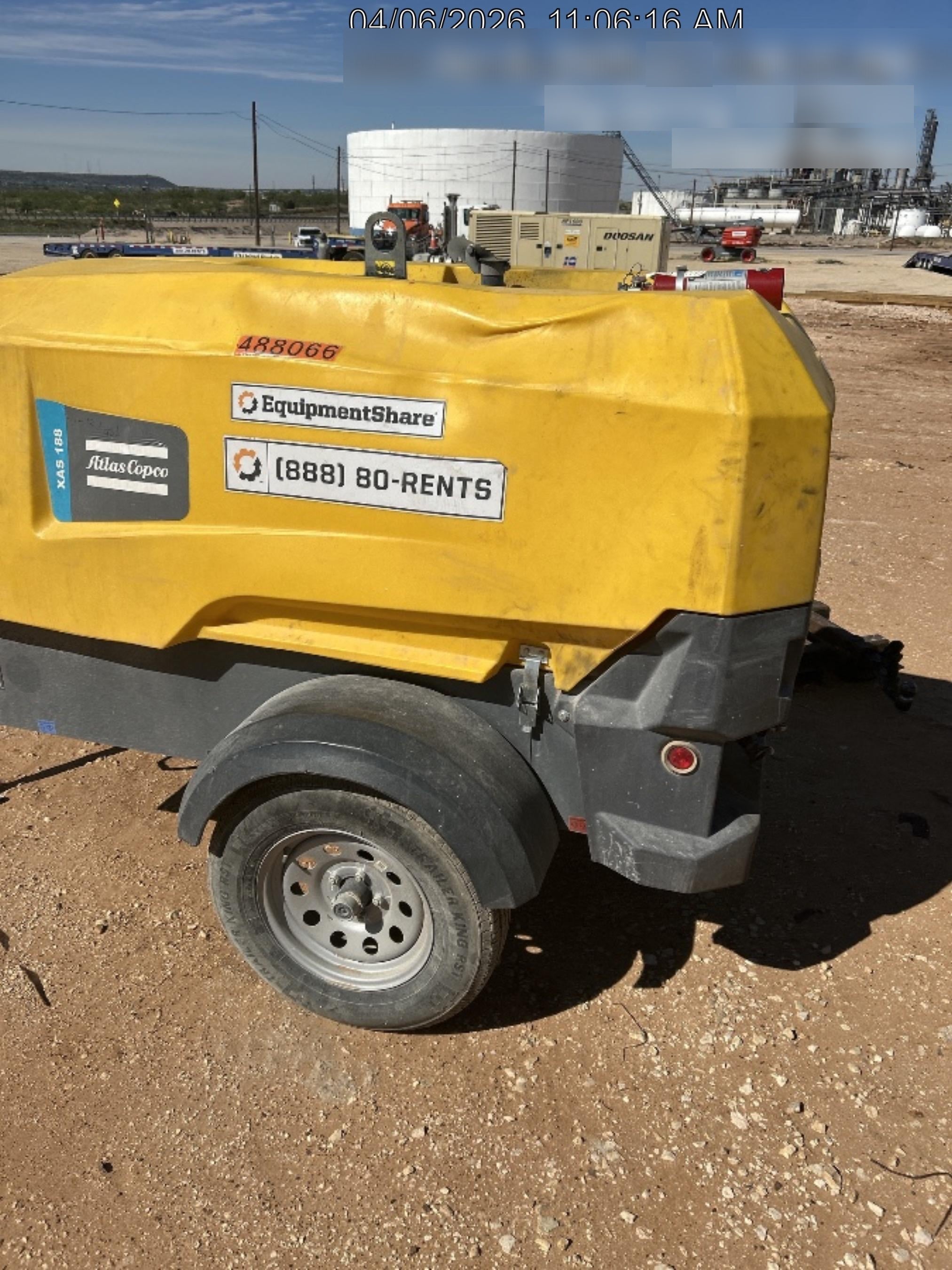 2025 ATLAS COPCO XAS188 CWK