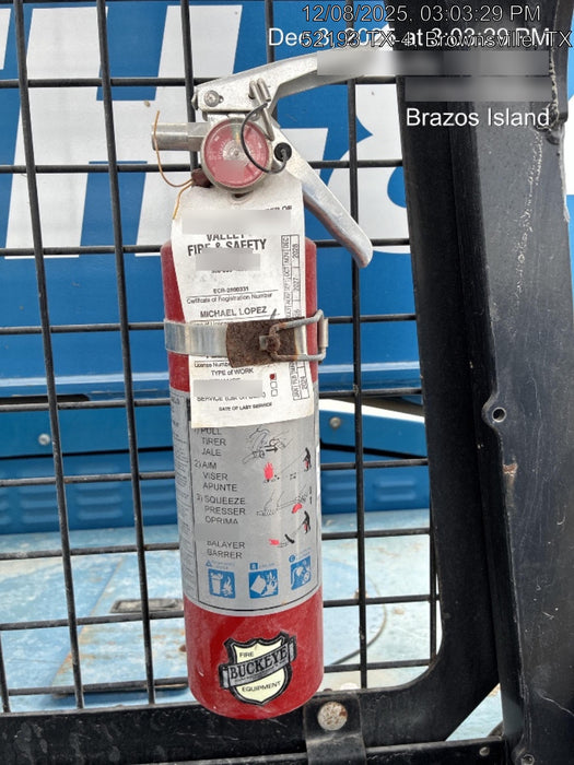 2018 Genie GTH-844 Genie GTH-844 w/Open ROPS, Solid Tires, beacon/work lights, 60" carriage/forks