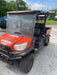 2022 Kubota RTV-X1140W-H Plastic Canopy, Windshield Acrylic Clear, LED Strobe Light, Wire Harness Kit, Back up Alarm