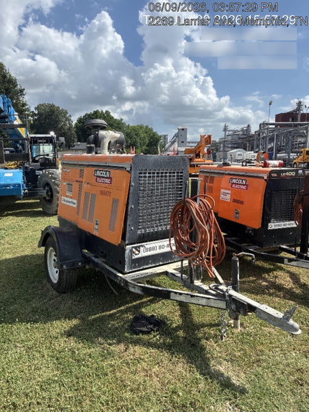 2021 Lincoln Electric Vantage 549X Ready Pak 3, ORANGE (includes trailer, cable rack, fender light kit)