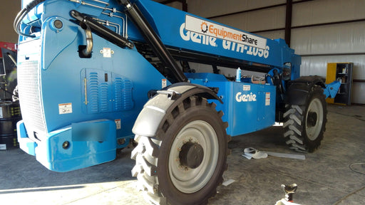 2018 Genie GTH-1056 GTH-1056 w/Open ROPS, FF Tires, Work Lights, 60" carriage/forks, cab mesh, beacon