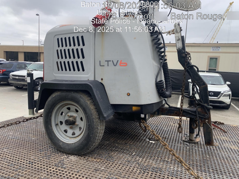 2019 Wacker Neuson LTV6L-MH Wacker Neuson LTV6L Mobile Light Tower w/Fuel Level Sensor Installed