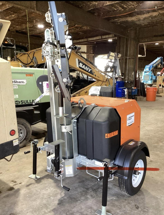 2024 Wanco WLTT-4MM4K Diesel, Deep Sea Controller, Shore Power Plug, Auto Start, (4) 350W LED Floodlights, 4kW Generator, 60 Gal Fuel Tank, 2" Ball, T3