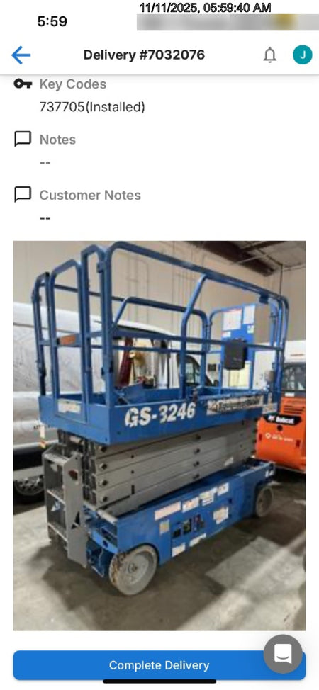 2020 GENIE GS-3246