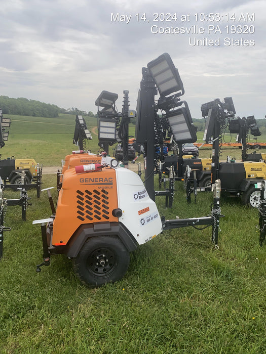 2023 Generac MLT2 Diesel, Flex Switch 120V Input, Powerzone Controller, (4) 320W LED Lights, 4kW Generator, 39.9 Gal Fuel Tank, 2" Ball, T3