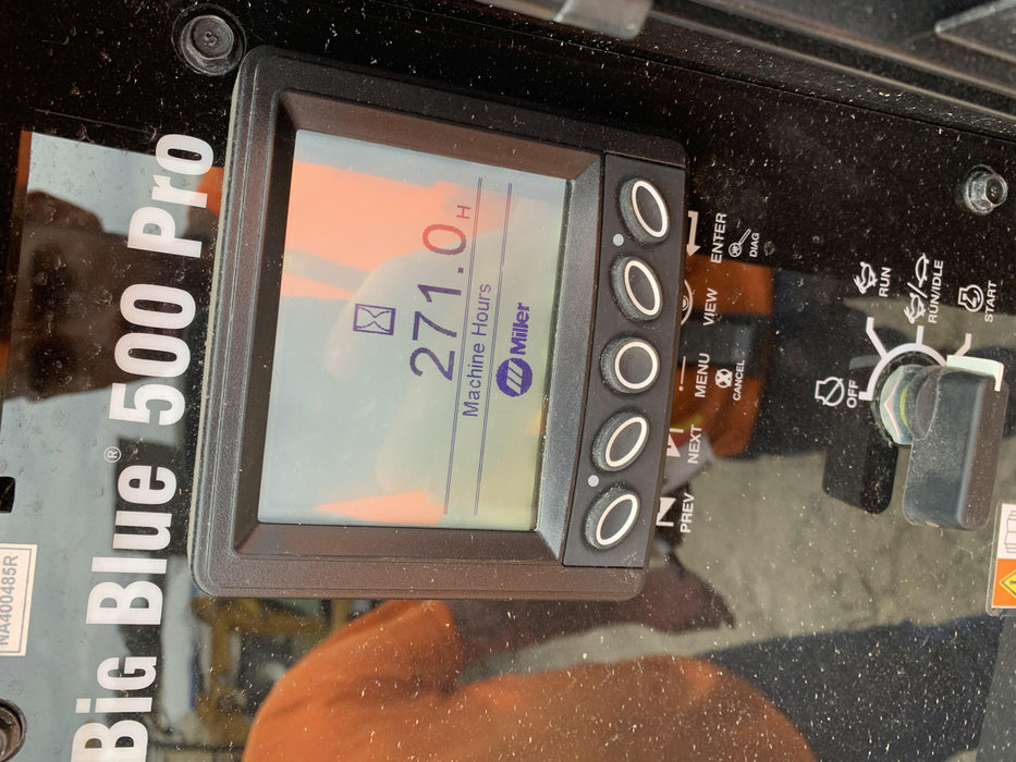 2020 Miller Electric BB500 BIG BLUE 500 PRO (KUBOTA) DELUXE W/ ARCREACH