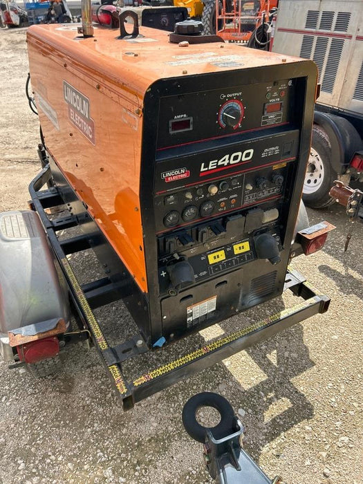 2022 Lincoln Electric LE400 Kubota V1505, Trlr, Cable Rack, Light Kit, ES Decals, T3