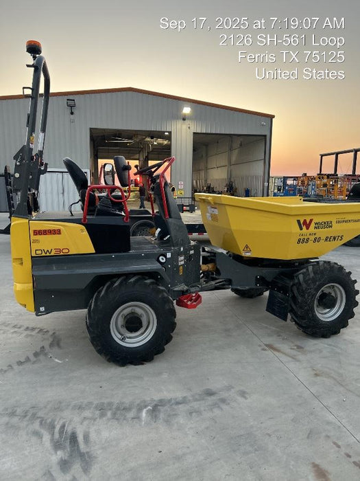 2025 WACKER NEUSON DW307 ROPS