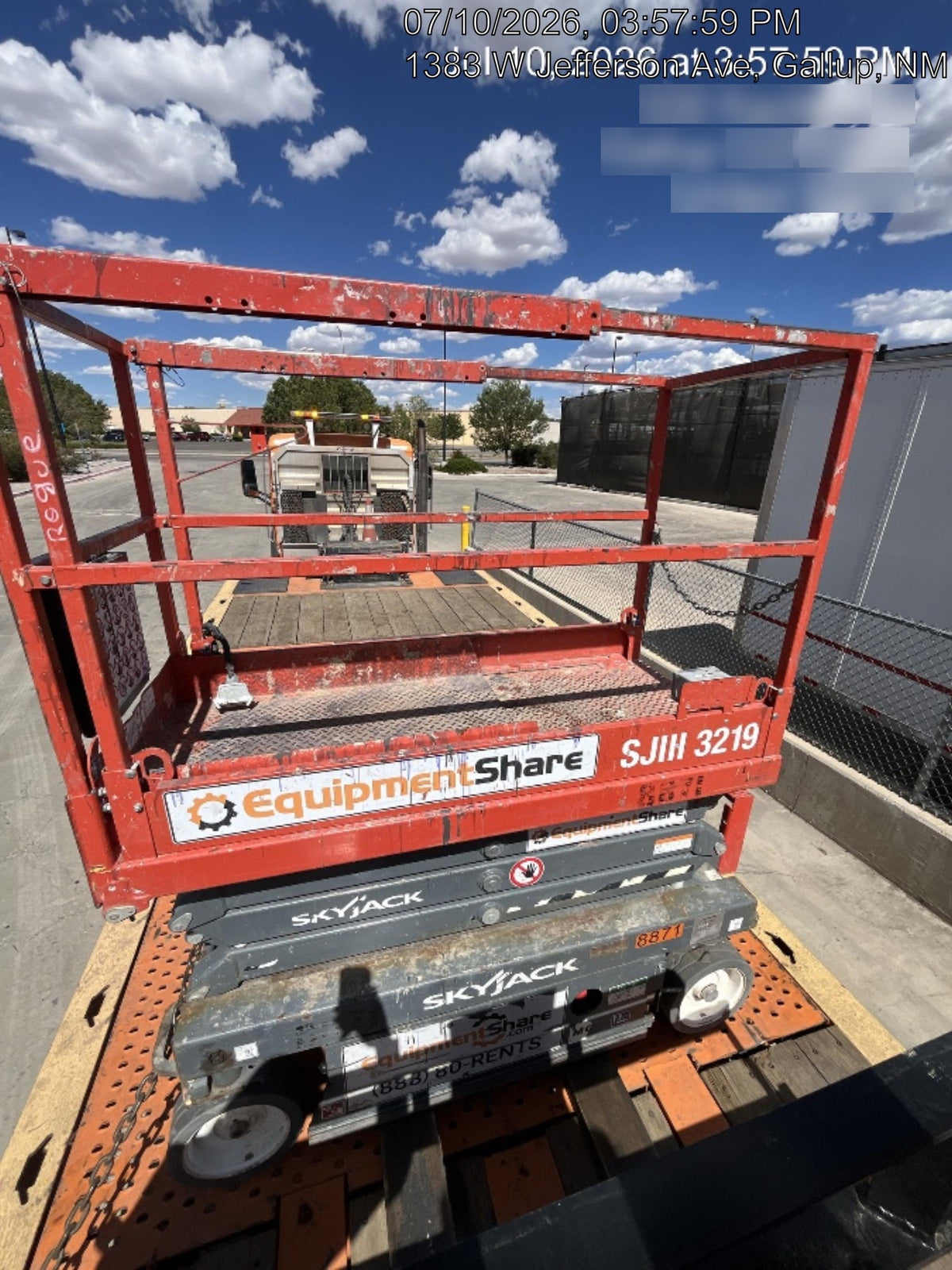 2018 Skyjack SJIII-3219 Skyjack SJIII3219 Scissor Lift