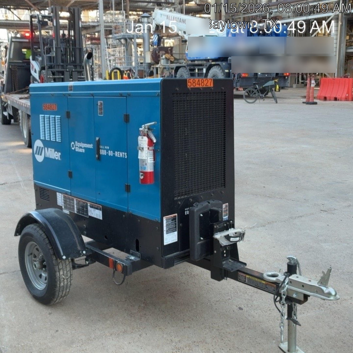 2025 MILLER ELECTRIC BIG BLUE 500