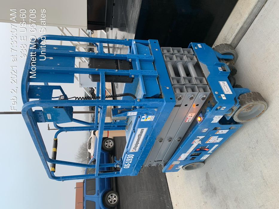 2019 Genie GS-1930 Fixed Rails with Chain Entry