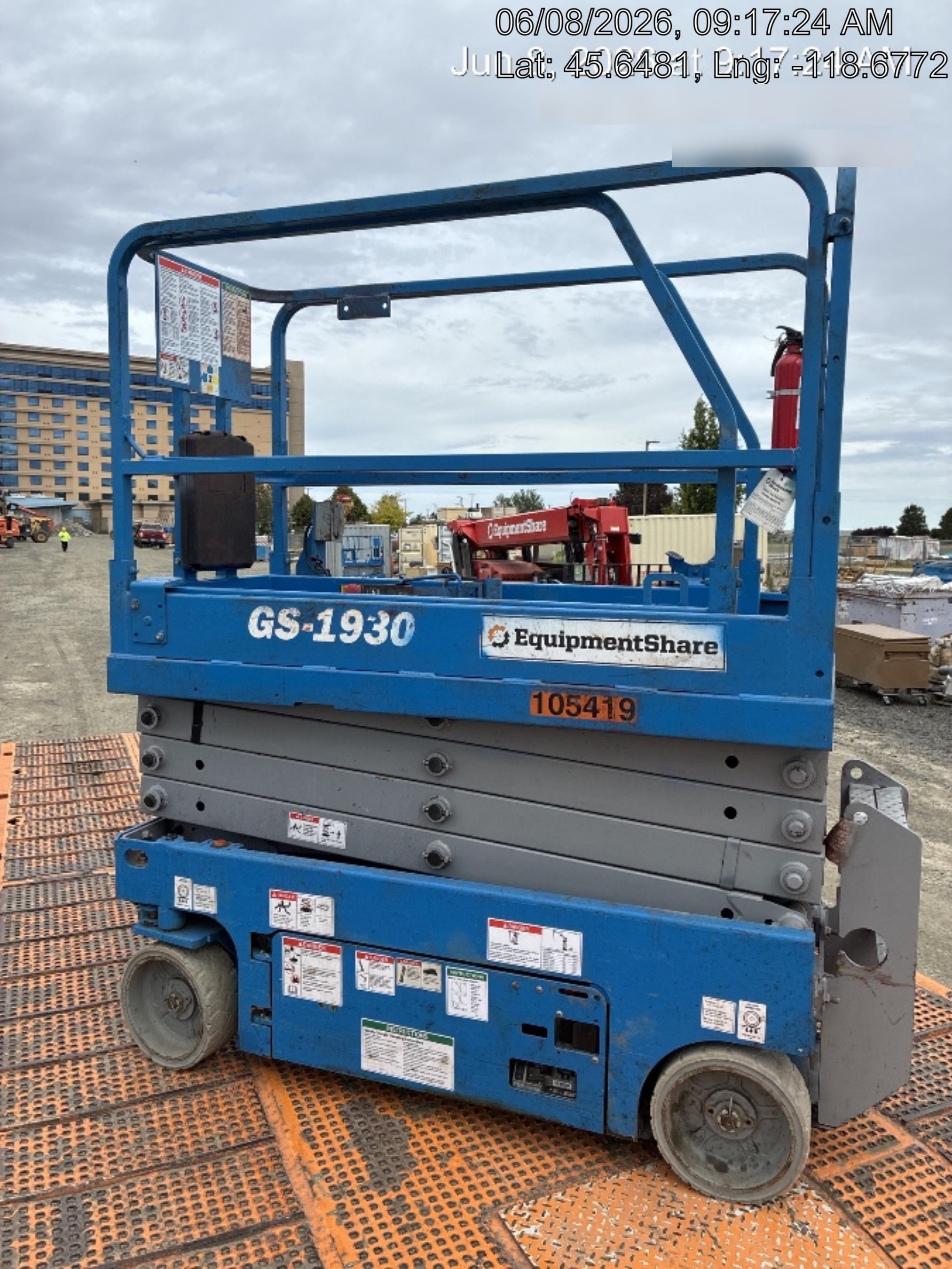 2020 Genie GS-1930 Standard Machine, 800W Inverter