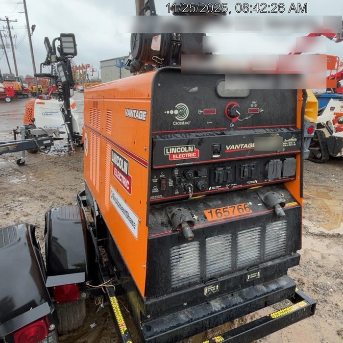 2021 Lincoln Electric Vantage 549X Ready Pak 3, ORANGE (includes trailer, cable rack, fender light kit)
