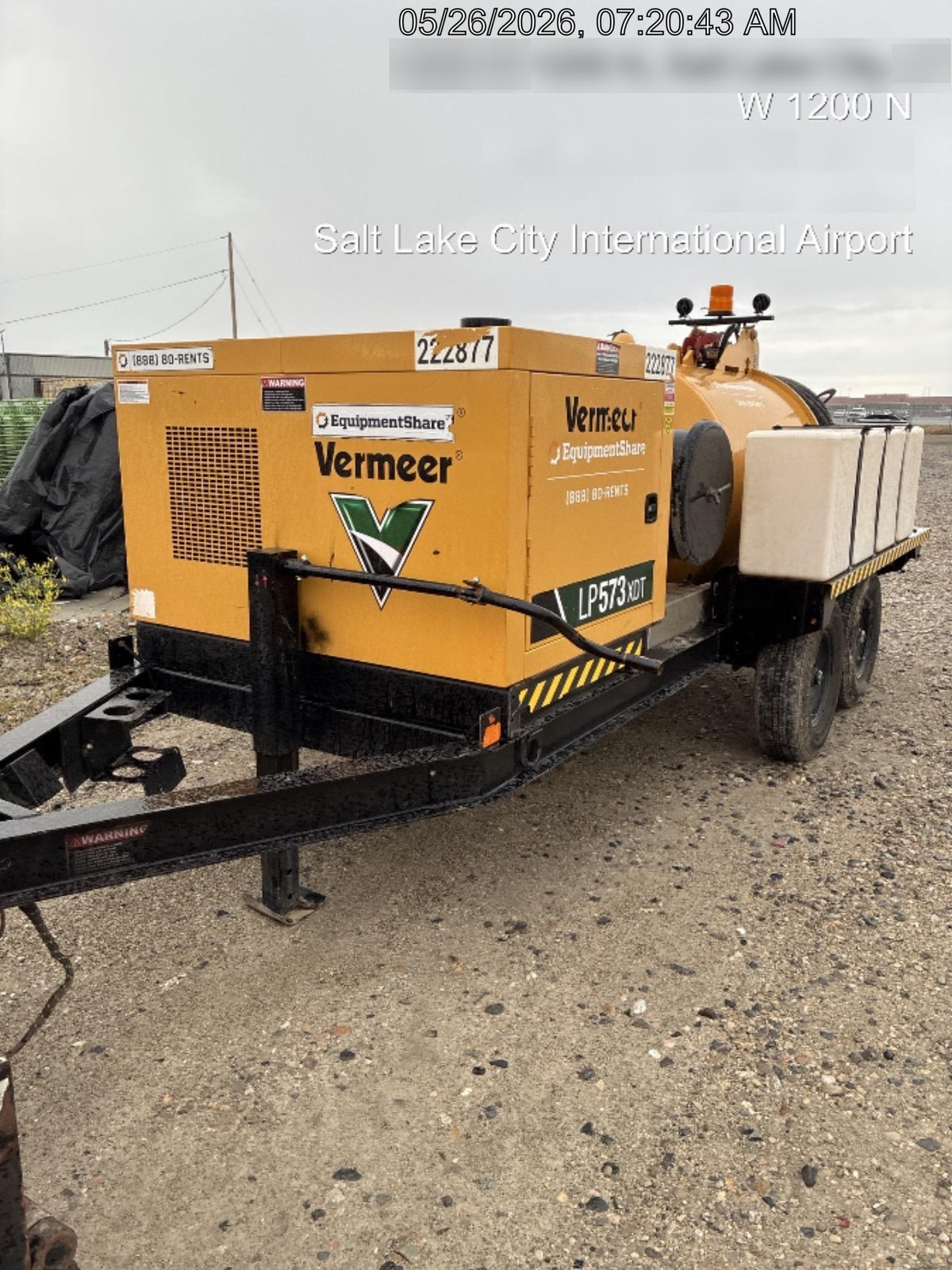 2022 Vac-Tron LP573XDT T4 Koehler Diesel Engine, 500 Gallon Debris Tank, x2 100 Gallon Water Tanks