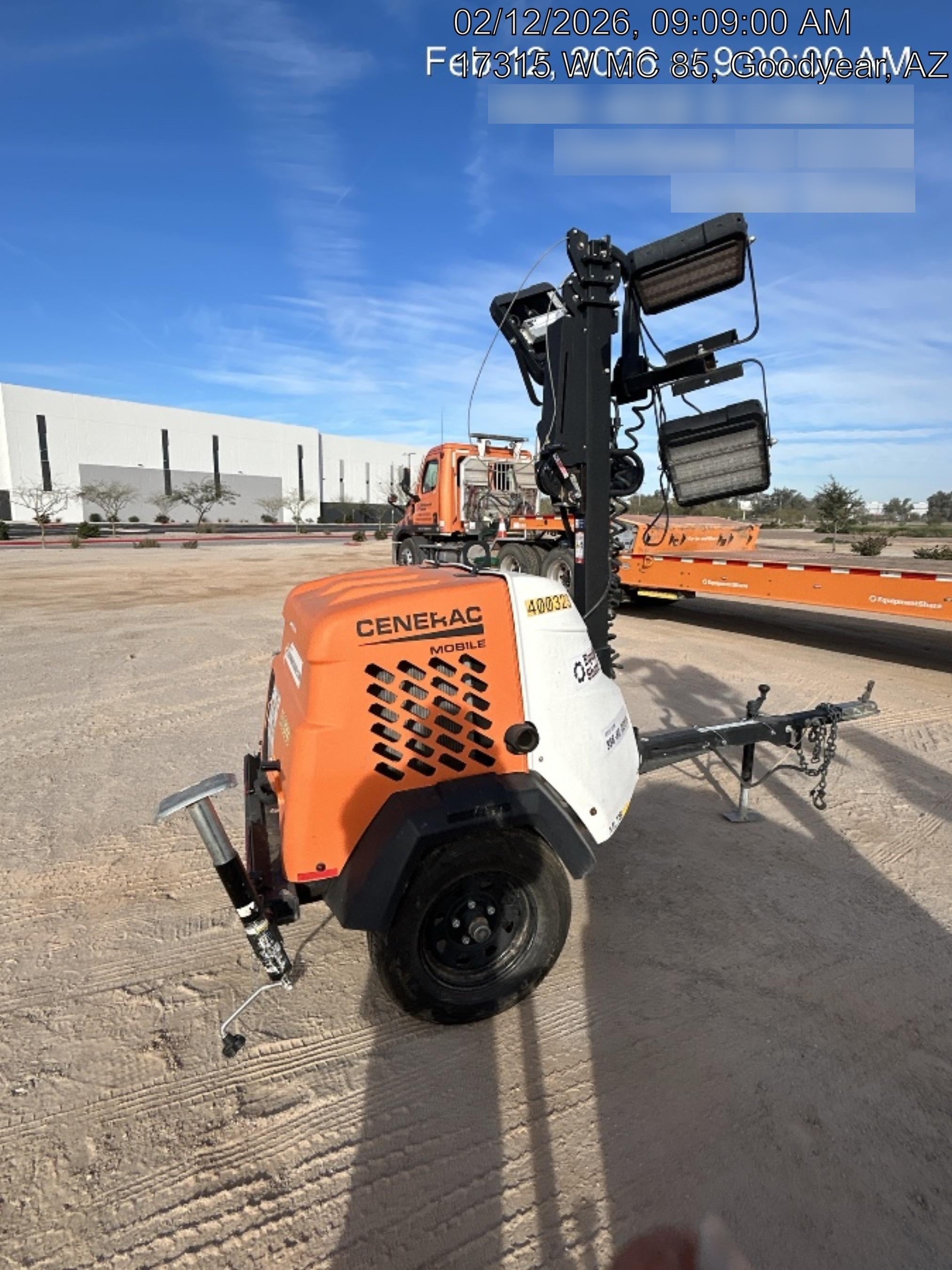 2024 Generac MLT2 Diesel, Flex Switch 120V Input, Powerzone Controller, 
(4) 320W LED Lights, 4kW Generator, 39.9 Gal Fuel Tank, 2" Ball, T3