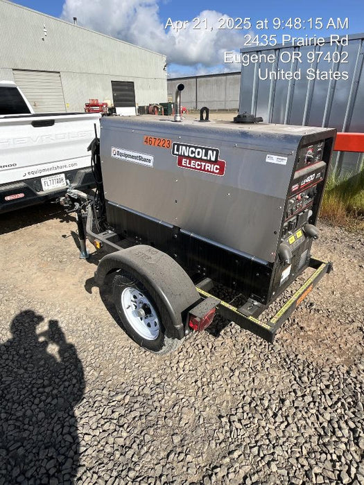 2024 Lincoln Electric LE400 Kubota V1505, Trlr, Cable Rack, Light Kit, ES Decals, T3