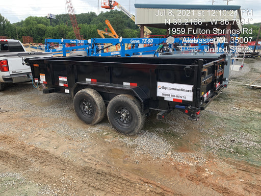 2021 BIG TEX TRAILER 14LP-14BK6SIRPD