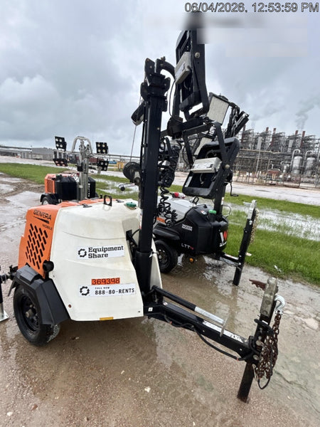2023 Generac MLT2 Diesel, Flex Switch 120V Input, Powerzone Controller, 
(4) 320W LED Lights, 4kW Generator, 39.9 Gal Fuel Tank, 2" Ball, T3