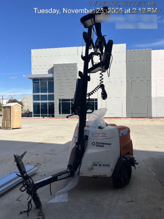 2024 Generac MLT2 Diesel, Flex Switch 120V Input, Powerzone Controller, 
(4) 320W LED Lights, 4kW Generator, 39.9 Gal Fuel Tank, 2" Ball, T3