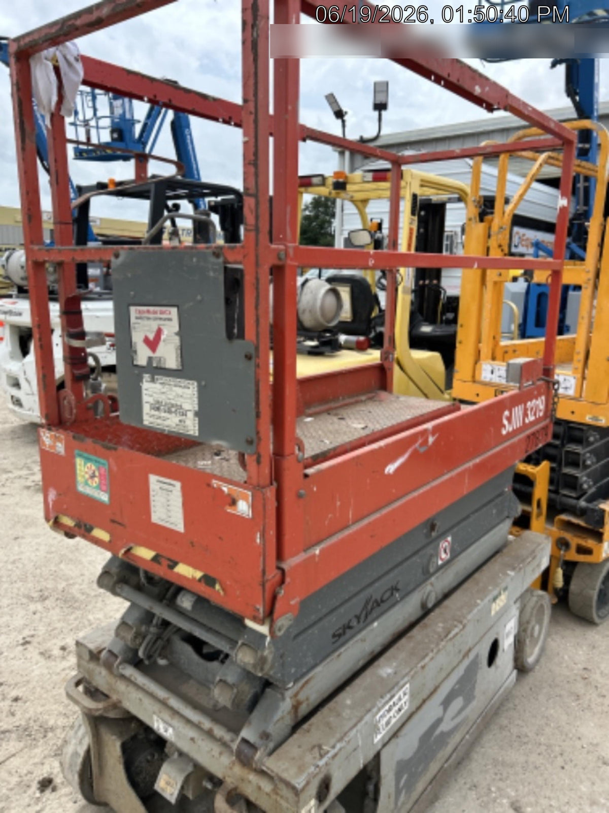2019 Skyjack SJIII-3219 Standard Options