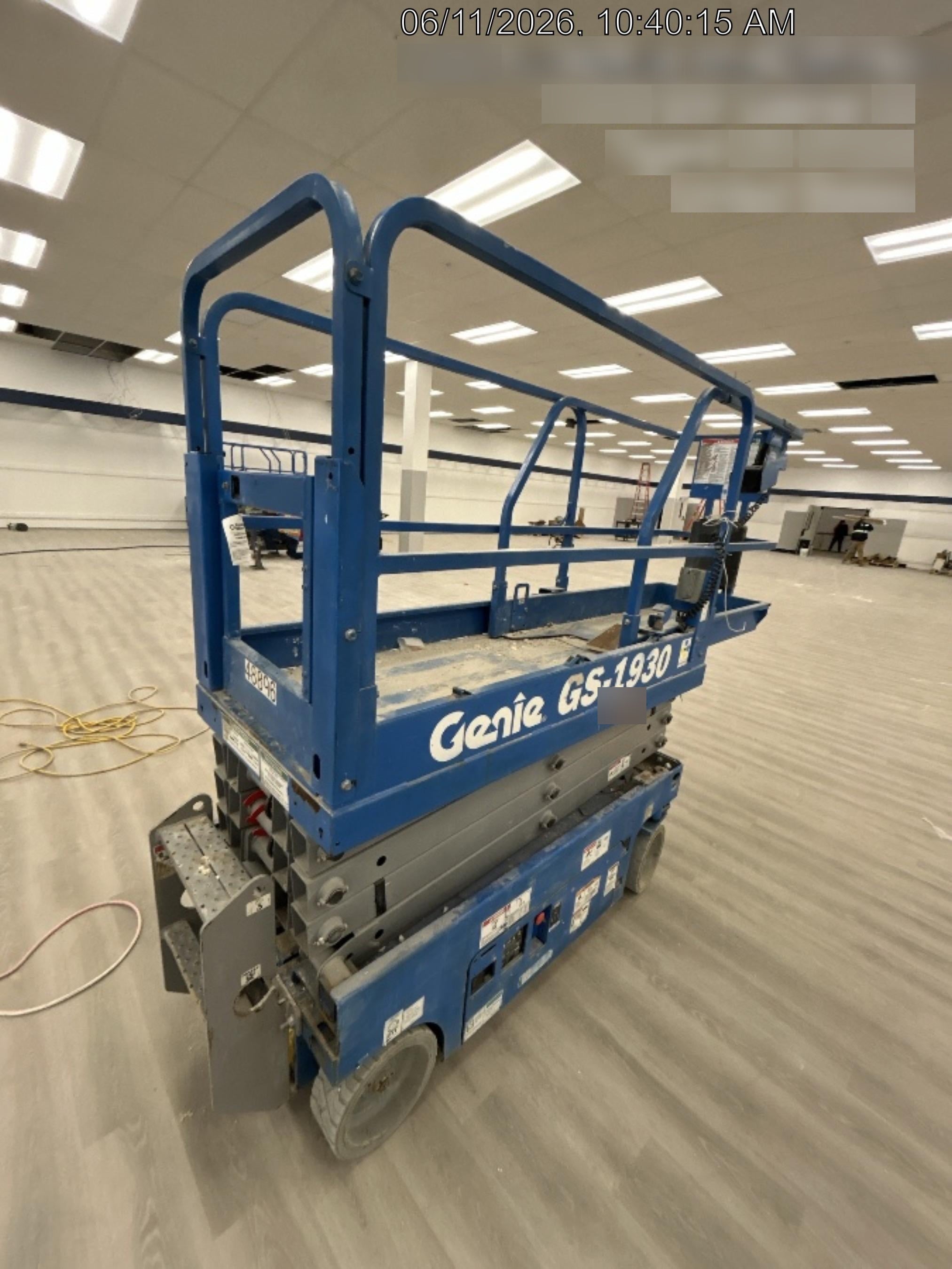2019 Genie GS-1930 Half Height Swing Gate, 800W Inverter