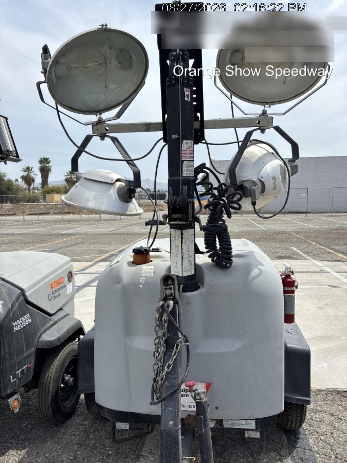 Wacker Neuson LTV6K-MH Wacker Neuson LTV6L Towable Light Tower
