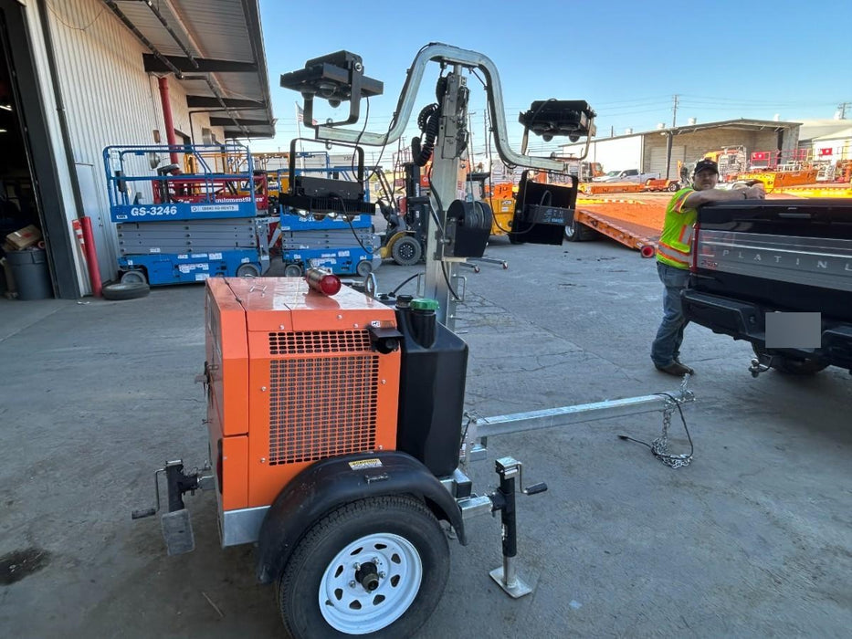 2024 Wanco WLTT-4MM4K Diesel, Deep Sea Controller, Shore Power Plug, Auto Start, (4) 350W LED Floodlights, 4kW Generator, 60 Gal Fuel Tank, 2" Ball, T3