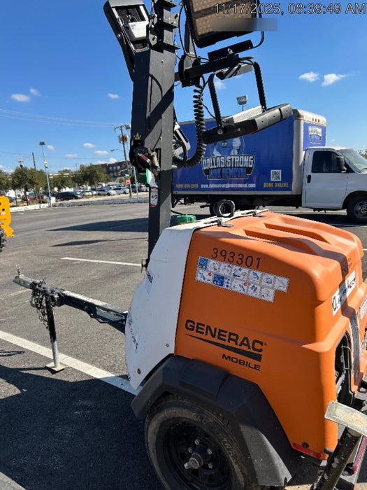 2024 Generac MLT2 Diesel, Flex Switch 120V Input, Powerzone Controller, 
(4) 320W LED Lights, 4kW Generator, 39.9 Gal Fuel Tank, 2" Ball, T3