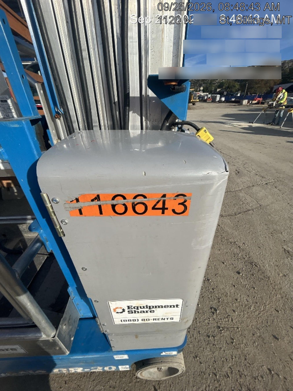 2020 GENIE GR-20