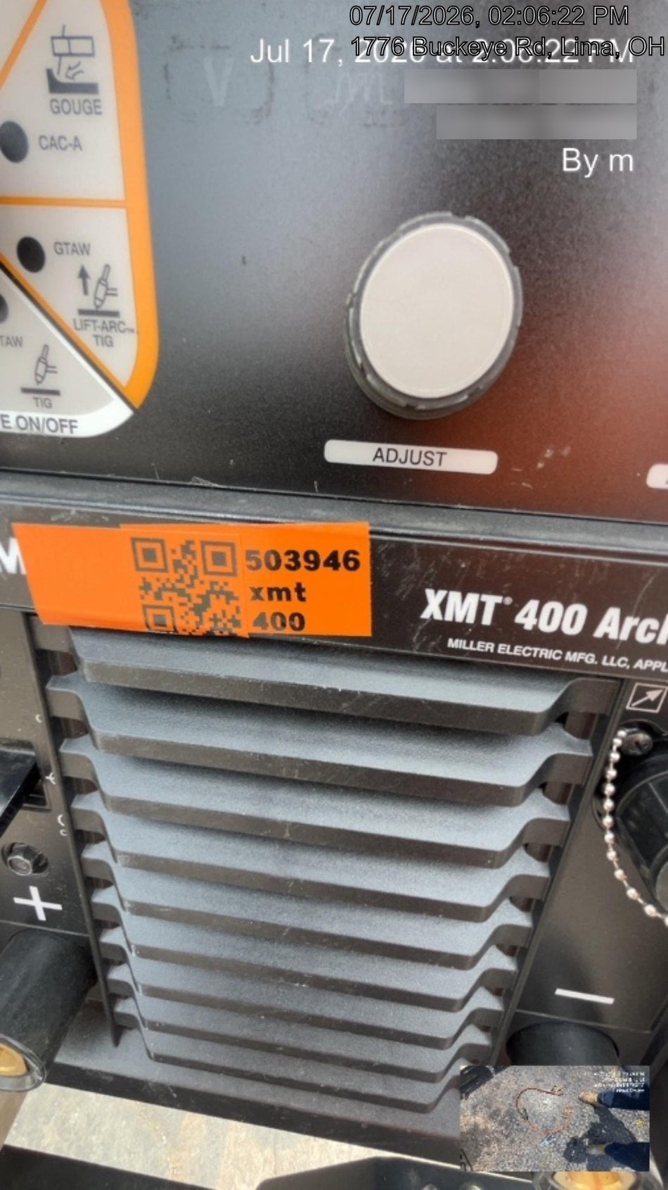 2025 MILLER ELECTRIC XMT 400
