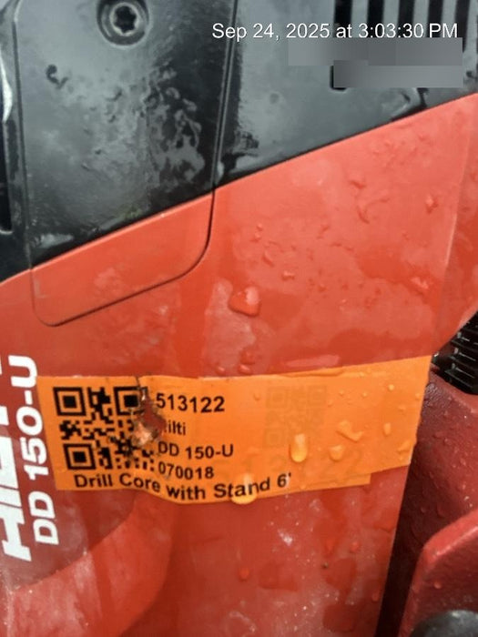 2025 HILTI DD 150-U