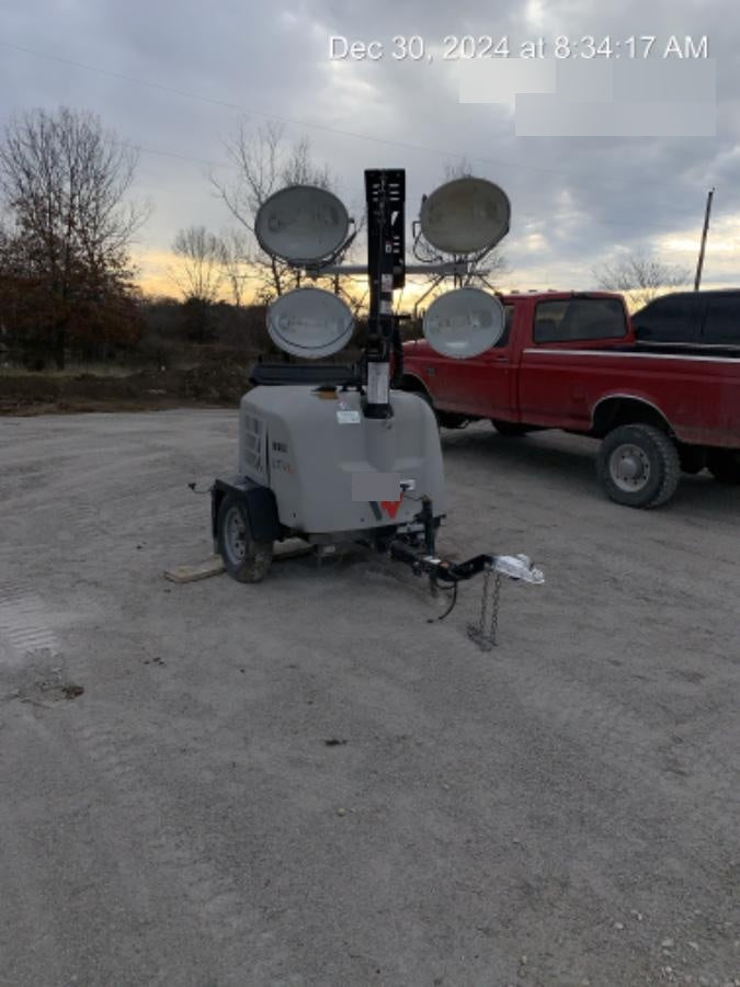 2018 Wacker Neuson LTV6L-MH Wacker Neuson LTV6L Mobile Light Tower w/Fuel Level Sensor Installed