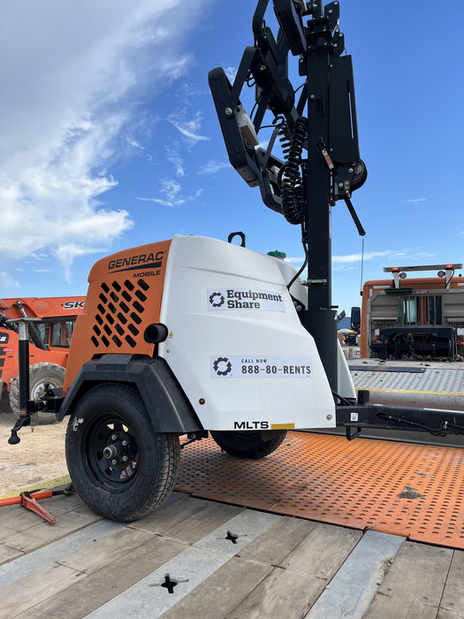 2024 Generac MLT2 Diesel, Flex Switch 120V Input, Powerzone Controller, 
(4) 320W LED Lights, 4kW Generator, 39.9 Gal Fuel Tank, 2" Ball, T3