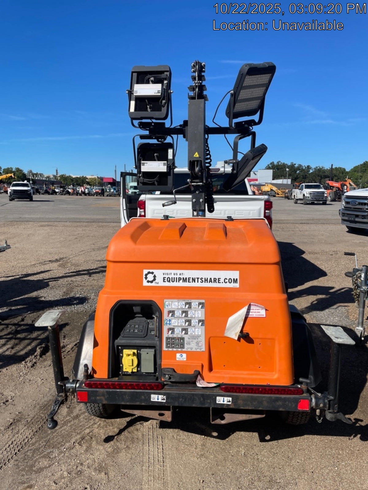 2023 Generac MLT2 Diesel, Flex Switch 120V Input, Powerzone Controller, 
(4) 320W LED Lights, 4kW Generator, 39.9 Gal Fuel Tank, 2" Ball, T3
