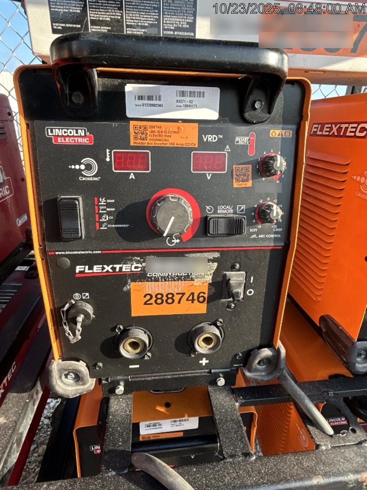 2022 LINCOLN ELECTRIC FLEXTEC 350X