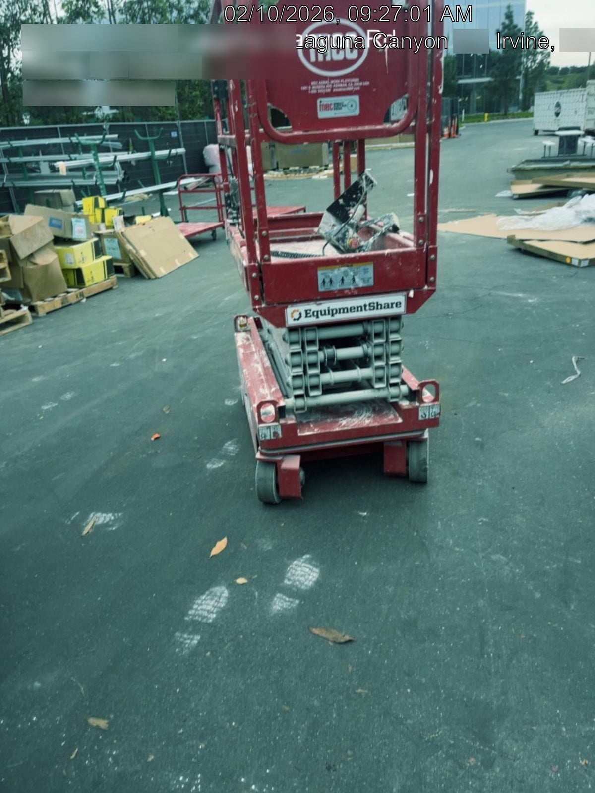 2019 MEC 1330SE Motion Alarm, Beacon, Includes MachineLink keypad and telematics device