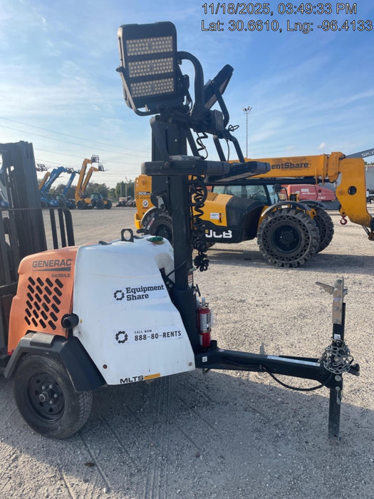 2024 Generac MLT2 Diesel, Flex Switch 120V Input, Powerzone Controller, 
(4) 320W LED Lights, 4kW Generator, 39.9 Gal Fuel Tank, 2" Ball, T3